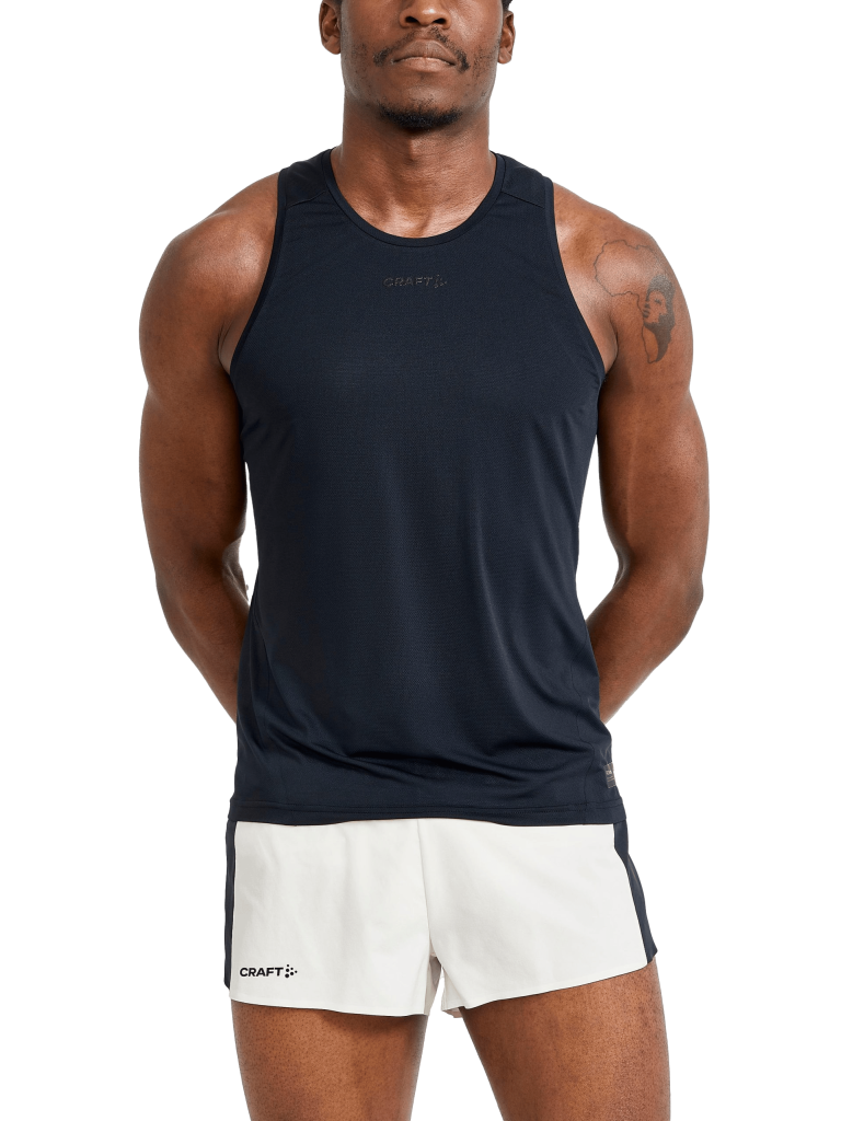 A technical running top will allow air to pass through to your skin to avoid chafing and overheating which will allow you to move more comfortably.