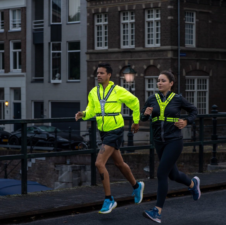 Lights and hi-viz products are essential safety accessories for those who exercise early in the morning or late in the evening when visibility is low