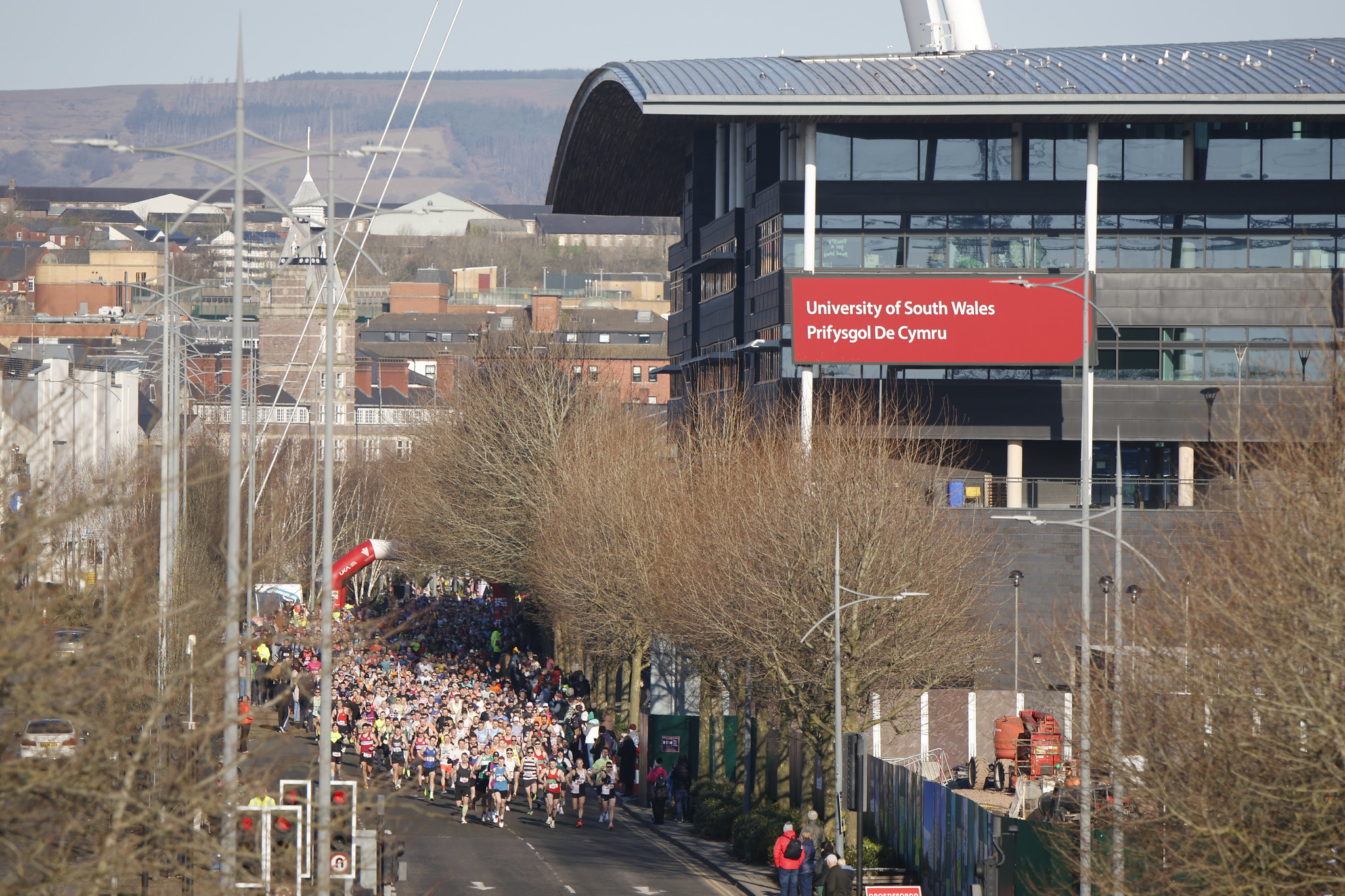 On Sunday I took part in the City of Newport Half Marathon which runs through the heart of the City of Newport and the historic village of Caerleon.