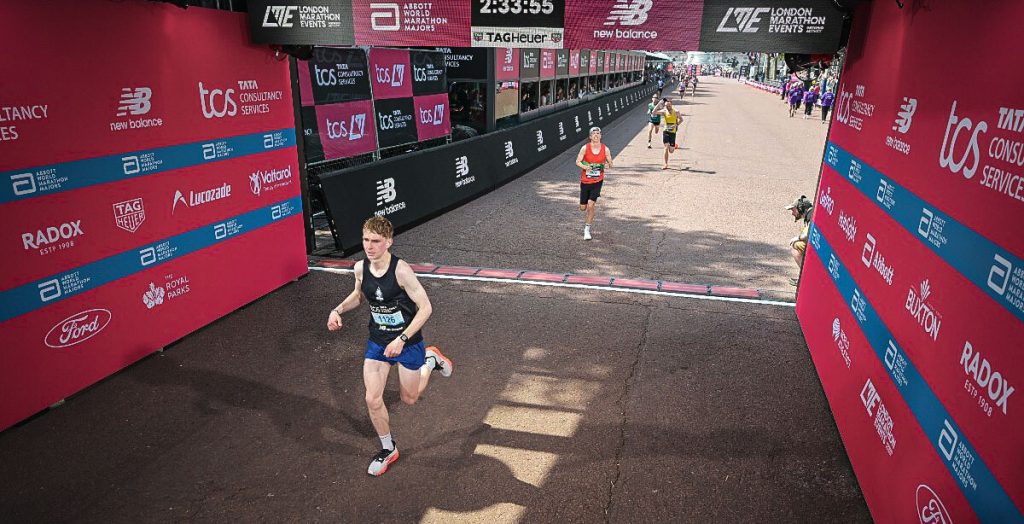 I held on and finished in 2:33:45. Not the time I wanted but it was still a PB by about 2 minutes. I was disappointed by the way I raced but incredibly proud that I finished.