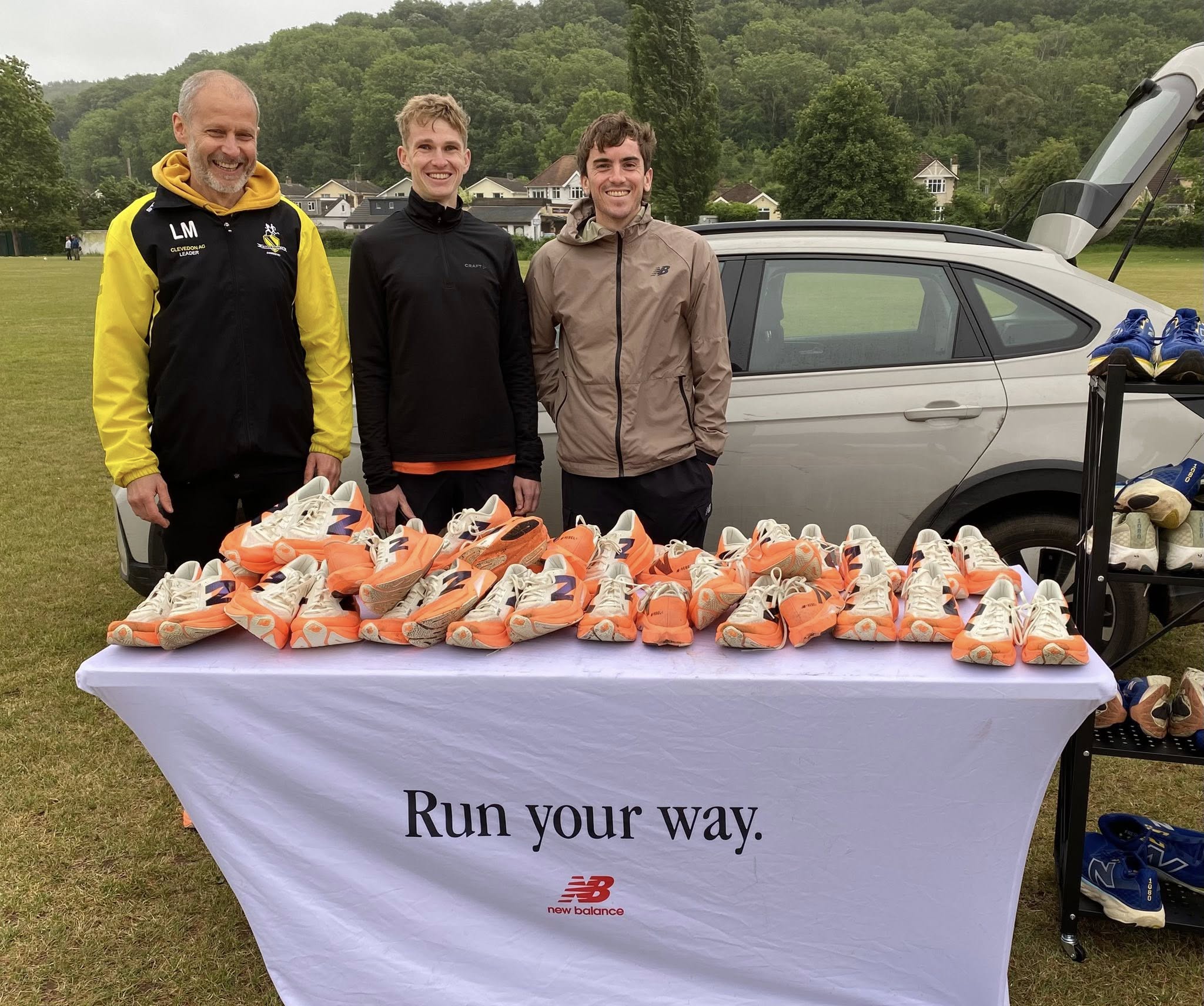 A big thank you to everyone who joined us for our New Balance demo session with Clevedon AC!