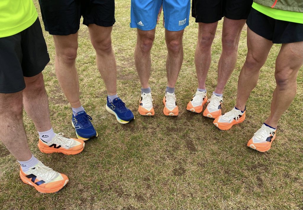 There were four shoes on offer for us to test at our New Balance demo session with Clevedon AC on Tuesday evening: the 860v14, 880v15, 1080v14 and Rebel v4.