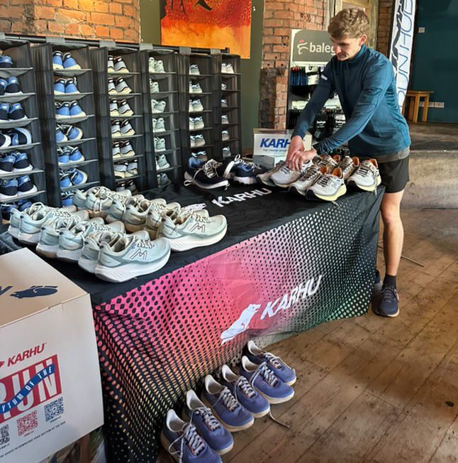 On Tuesday we had a tune-up session in collaboration with Southville RC ahead of the Bristol Half Marathon & 10k on Sunday. Karhu joined us for a shoe demo!