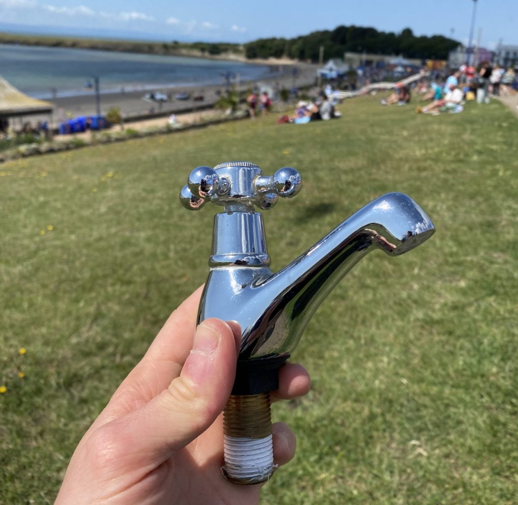 Because it is Barry Island there had to be some Gavin & Stacey references at the Barry Island 10k. Everyone on the podium received a special bonus prize which was a tap! If you know, you know.